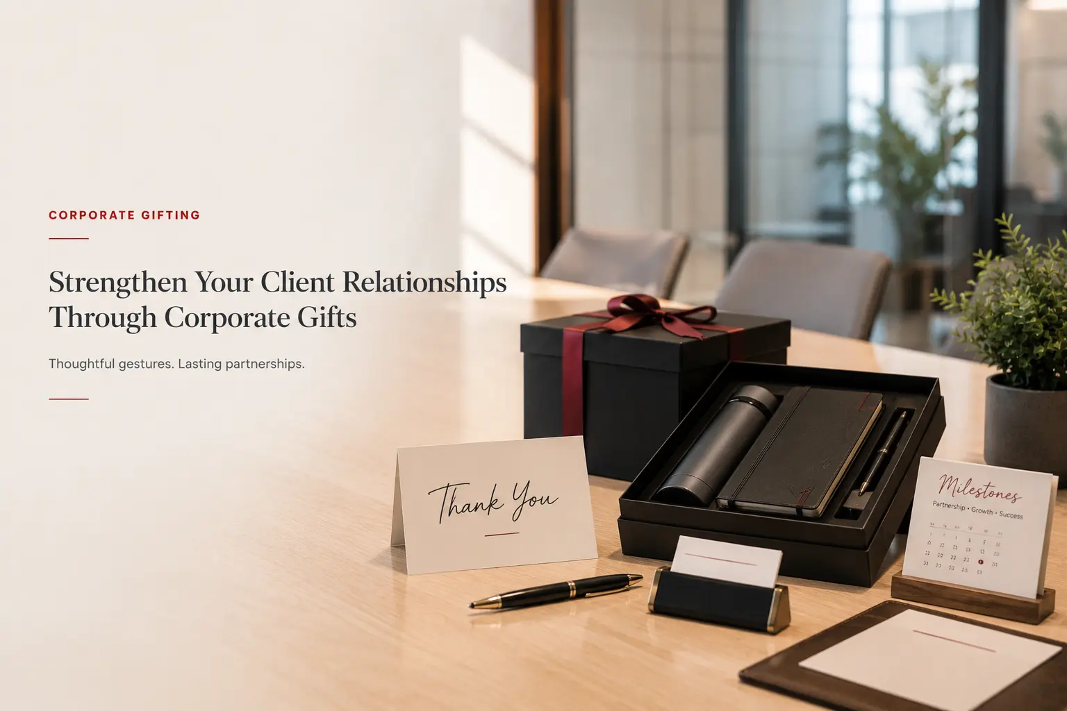 Strengthen Your Client Relationships Through Corporate Gifts